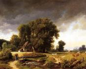Westphalian Landscape - 阿尔伯特·比尔施塔特